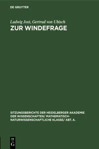 Zur Windefrage_cover