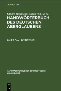 Aal - Butzenmann_cover