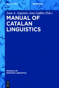 Manual of Catalan Linguistics_cover