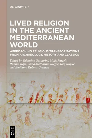 Lived Religion in the Ancient Mediterranean World