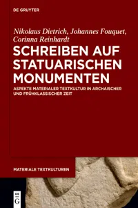 Schreiben auf statuarischen Monumenten_cover