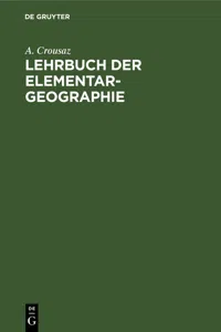 Lehrbuch der Elementar-Geographie_cover