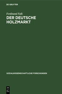 Der deutsche Holzmarkt_cover