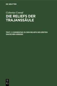 Commentar zu den Reliefs des ersten dakischen Krieges_cover