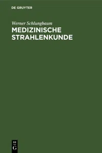 Medizinische Strahlenkunde_cover