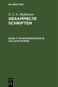 Phantasiestücke in Callots Manier_cover