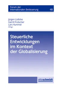 Steuerliche Entwicklungen im Kontext der Globalisierung_cover