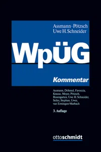 Wertpapiererwerbs- und Übernahmegesetz_cover