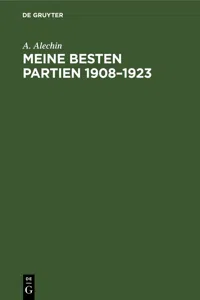 Meine besten Partien 1908–1923_cover