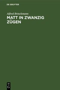 Matt in zwanzig Zügen_cover