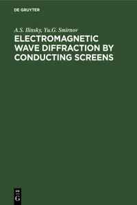 Electromagnetic Wave Diffraction by Conducting Screens_cover