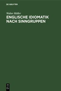 Englische Idiomatik nach Sinngruppen_cover