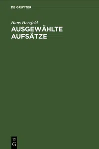 Ausgewählte Aufsätze_cover