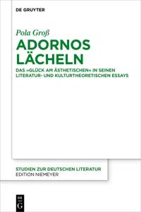 Adornos Lächeln_cover