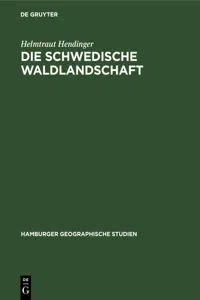 Die schwedische Waldlandschaft_cover