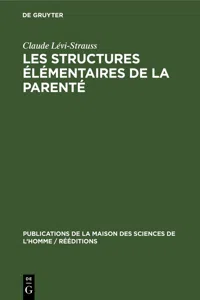 Les structures élémentaires de la parenté_cover