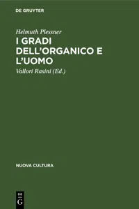 I gradi dell'organico e l'uomo_cover