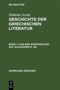 Von den Anfängen bis auf Alexander d. Gr._cover