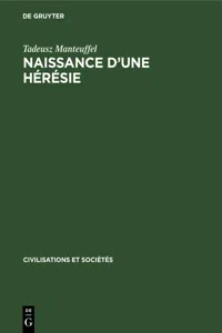 Naissance d'une hérésie_cover