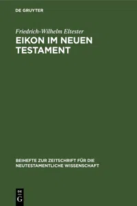 Eikon im Neuen Testament_cover