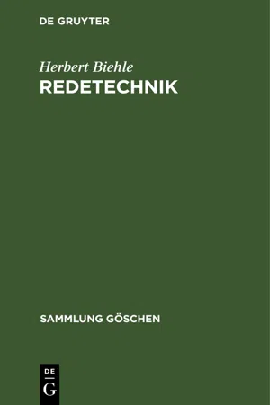 Redetechnik