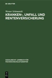 Kranken-, Unfall und Rentenversicherung_cover