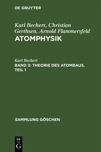 Theorie des Atombaus, Teil 1_cover