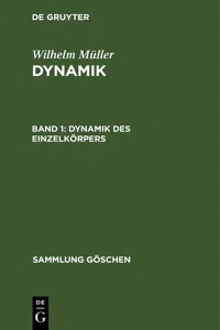 Dynamik des Einzelkörpers_cover