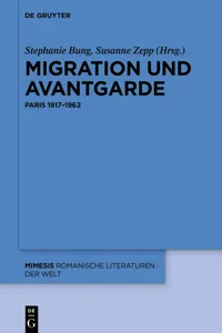 Migration und Avantgarde_cover