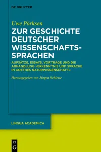 Zur Geschichte deutscher Wissenschaftssprachen_cover