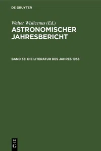 Die Literatur des Jahres 1955_cover