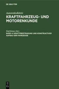 Kraftübertragung und konstruktiver Aufbau der Fahrzeuge_cover