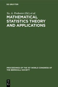 Mathematical Statistics Theory and Applications_cover