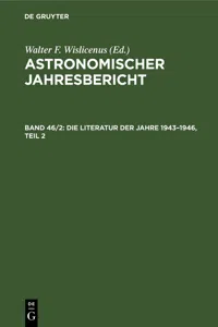 Die Literatur der Jahre 1943–1946, Teil 2_cover