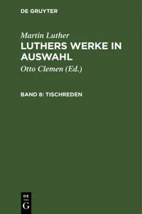 Tischreden_cover