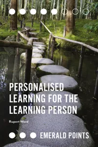 Personalised Learning for the Learning Person_cover