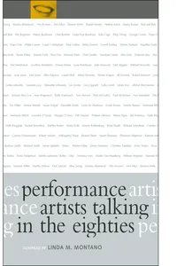 Performance Artists Talking in the Eighties_cover