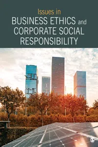 Issues in Business Ethics and Corporate Social Responsibility_cover