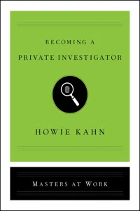 Becoming a Private Investigator_cover