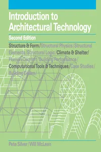 Introduction to Architectural Technology Second Edition_cover
