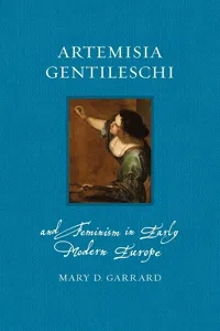 Artemisia Gentileschi and Feminism in Early Modern Europe_cover