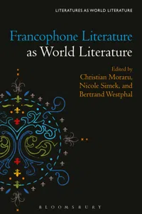 Francophone Literature as World Literature_cover