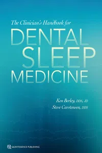 The Clinician's Handbook for Dental Sleep Medicine_cover