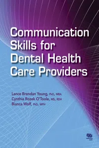 Communication Skills for Dental Health Care Providers_cover