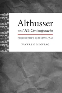 Althusser and His Contemporaries_cover