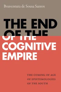 The End of the Cognitive Empire_cover