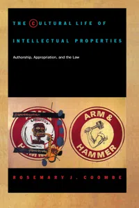 The Cultural Life of Intellectual Properties_cover