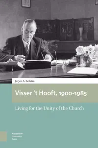 Visser 't Hooft, 1900-1985_cover