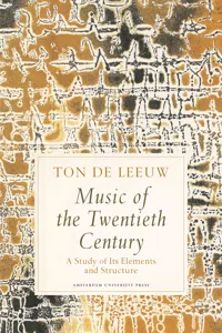 Music of the Twentieth Century_cover