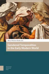 Gendered Temporalities in the Early Modern World_cover